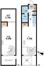 CASSIA目黒の間取り画像