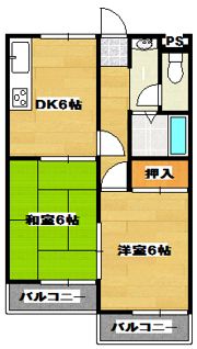 ドーミック帯山の間取り画像