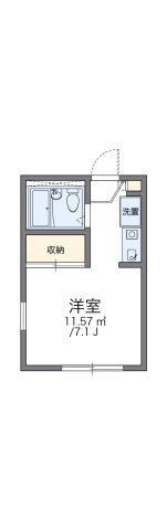 レオパレスパークヒル三ッ沢の間取り画像