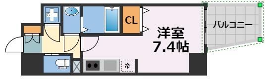 HORIZON UMEDA NORTHの間取り画像