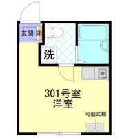 フォンテーヌ根岸の間取り画像