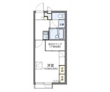 レオパレスルピナス高柳東町の間取り画像