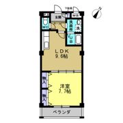 メルベーユ・HAJIⅢの間取り画像