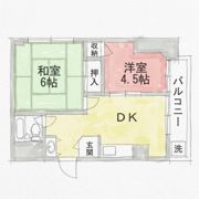 コーポ・エイトの間取り画像