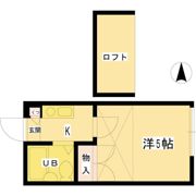 コーポフラワーの間取り画像