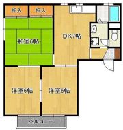 Lガーデン本城Iの間取り画像