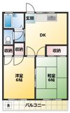 荻野マンションの間取り画像