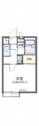 レオパレス長池の間取り画像