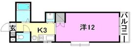 ベルメゾン畑寺の間取り画像