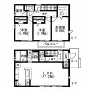 東川島町戸建ての間取り画像