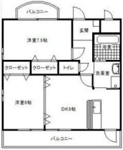 ハイツルーミナスの間取り画像
