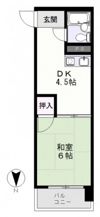 セントラルコーポ橋本の間取り画像