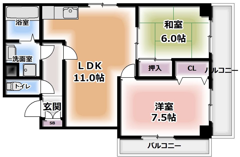 間取図