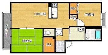 プティフレールの間取り画像