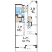 グレンパーク梅田北の間取り画像