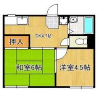 コーポMT3の間取り画像