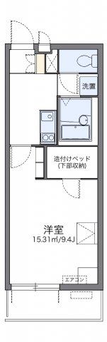 レオパレスセーグオリゾンの間取り画像