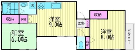 センターの間取り画像