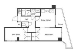 メゾンフローラの間取り画像