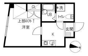 アドバンスフラット小立野の間取り画像