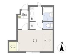 カーサブランカ久我山の間取り画像