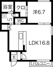 サンMIRAI近藤の間取り画像