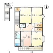 ハイステージ志都呂館Ⅰの間取り画像
