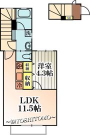 COMFORT ROOMの間取り画像