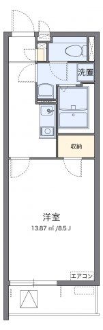 ヴィアロ谷原レジデンスの間取り画像