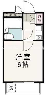 三恵コーポの間取り画像