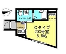 Sincrease中村橋の間取り画像
