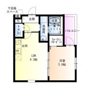 フジパレス大和田Ⅲ番館の間取り画像