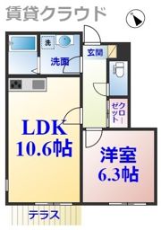 イーストプラザの間取り画像