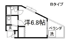 メゾン市川弐番館の間取り画像