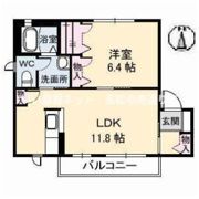 ルミエール松縄 A棟の間取り画像