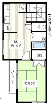 メゾンワダの間取り画像