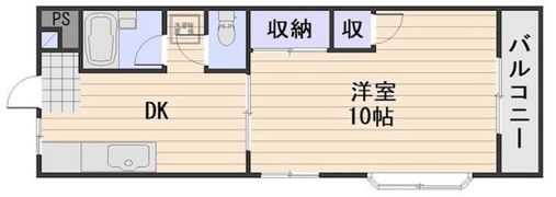 ラ・ピーヌ福島の間取り画像