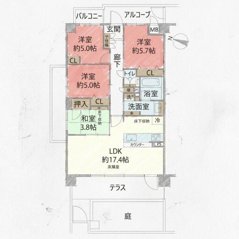 間取図