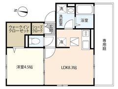 ウィルモアSの間取り画像