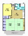 フレグランスハヤシⅠの間取り画像