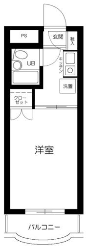 ハイタウン駒沢公園第2の間取り画像