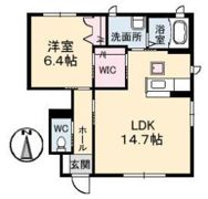 ソルフィオーレ A棟の間取り画像