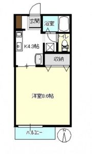 モンシェリの間取り画像