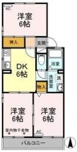 ドルフ西北野の間取り画像