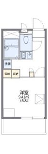 レオパレスSAKUの間取り画像