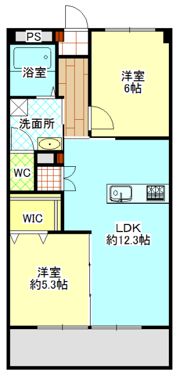 ユニーブル第2天白の間取り画像