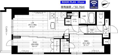 ステージグランデ用賀アジールコートの間取り画像