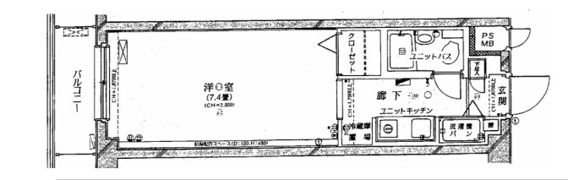 日神パレステージ武蔵関公園の間取り画像