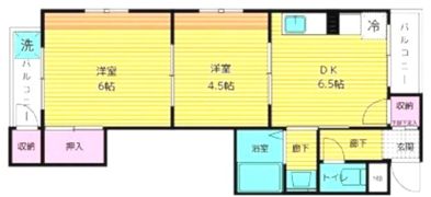 第三シャルマン四條畷の間取り画像