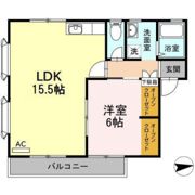 レヂデンス岡田 Aの間取り画像